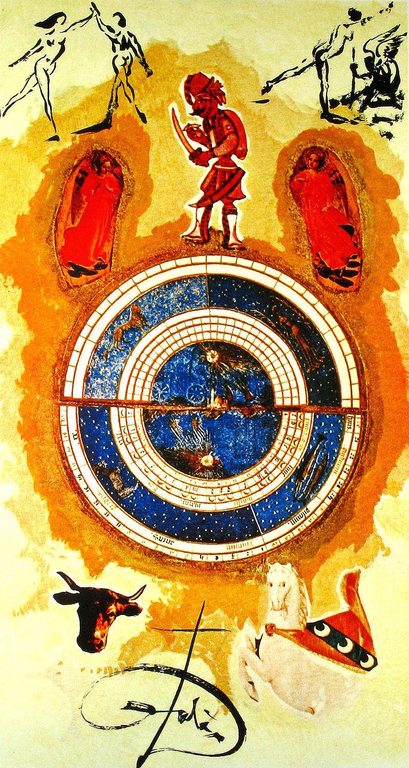 Salvador Dali Wheel of Fortune